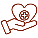 Illustration showing a healthcare professional providing care and support to a patient to represent compassionate medical treatment. Image used by a medical clinic in San Bernardino to emphasize patient centered care and supportive healthcare services